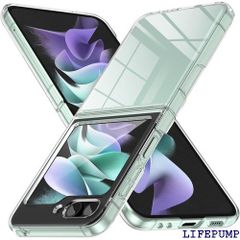 Galaxy Z Flip5 ケース 耐衝撃 PC クリア 薄型 軽量 スマホケース マット感 ワイアレス充電対応 ハード ギャラクシーZ フリップ5 ケース 衝撃吸収 画面レンズ保護 黄変防止 擦り傷防止 シンプル 人気 おしゃれ 携帯 P5-25 1650