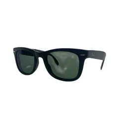 ♪0378 Ray-Ban レイバン サングラス RB4105 601-S 50□22 140 3N ブラック 中古 折り畳み式