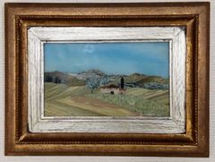 美術品 フィレンツェ·モザイク Tocconi Jiuliano G.UGOLINI 伝統工芸品 