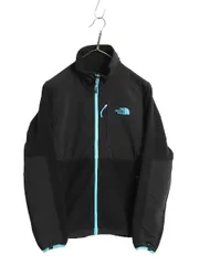 【お得なクーポン配布中!】 ノースフェイス デナリ ジャケット レディース S / アウトドア フリース ナイロン ジャンパー フルジップ ブルゾン ハイネック ブラック 青