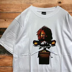 チャッキー ホラー 映画 ムービー T 白 Tシャツ 古着 ビンテージ VINTAGE 2025   1200 p20/