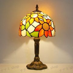 新品 LEDテーブルランプ ステンドグラス TIFFANY 照明クラシック