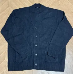 UNIQLO(ユニクロ) J Jil Sander(ジルサンダー) プレミアムラムウール V ネック カーディガン 2xl