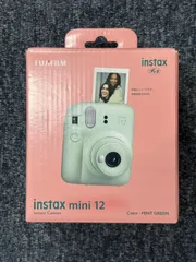 新品未使用　FUJIFILM instax mini12 チェキ ミントグリーン