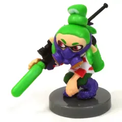 【中古】食玩 トレーディングフィギュア ガール(ネオングリーン) 「チョコエッグ スプラトゥーン2」