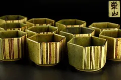 【宮永東山】茶盌　金襴手獅子図　汲み出し茶盌　14客※ 2025年最新】宮永東山の人気アイテム - メルカリ