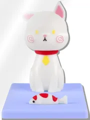 CIOP(シオップ) どうぶつ スマホスタンド スマホ立て かわいい 可愛い おしゃれ フィギュア 卓上 iphone/ipad/タブレットパソコン((ホワイト 01) しろねこ 白猫)