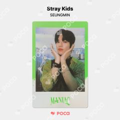 straykids スンミン スキズ トレカ Stray Kids 2nd World Tour MANIAC in Seoul SKZOO MERCH PRE-ORDER SPECIAL GIFT コンサート 公式 トレカ