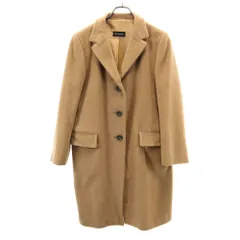 ジルサンダー イタリア製 キャメルヘア チェスターコート 38 ベージュブラウン JIL SANDER レディースのサムネイル
