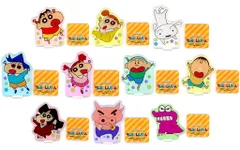 【中古】アクリルスタンド・アクリルパネル 全10種セット アクリルスタンド-おなかまオールスターだゾ- 「クレヨンしんちゃん」