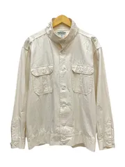 SASSAFRAS (ササフラス) BOTANICAL SCOUT JACKET スタンドカラー コットン ジャケット XL 生成り ホワイト メンズ/036のサムネイル