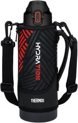 サーモス 水筒 真空断熱スポーツボトル 1L ブラックオレンジ 保冷専用 FJS-1000F BKOR