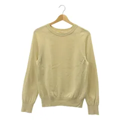 IENA LA BOUCLE / イエナラブークル | コットン ウール プルオーバー ニット | F | イエロー系 | レディース