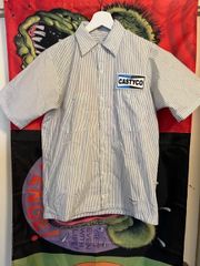 CASTYCO ストライプワークシャツ　red cap  カーハート