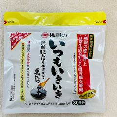 桃屋のいつもいきいき　熟成にんにくエキス入り黒みつ 30本入