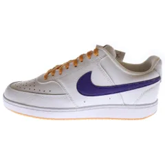 NIKE (ナイキ) COURT VISION LO NBA コート ビジョン ローカットスニーカー ホワイト US8.5/26.5cm DM1187-103