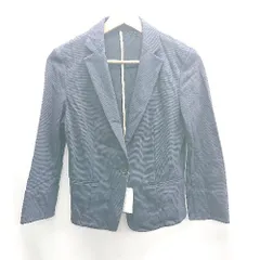 ◇ ◎●未使用● ⊇ COMME CA ISM コムサイズム 長袖 ジャケット サイズM ネイビー系 レディース E  【1410100056804】