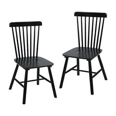 IKEA】 OMTANKSAM ブラック2脚 別でライトグレーも出品してます