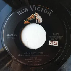 米7” Nilla Pizzi, Armando Trovaioli Arrivederci Roma / Canzone Doce 476280 RCA Victor /00080のサムネイル