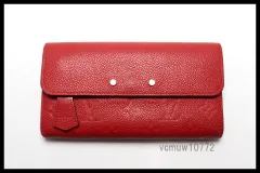 近年モデル希少美中古■LOUIS VUITTON モノグラムアンプラント ポルトフォイユポンヌフ レザー 2つ折り長財布 ルイヴィトン■0717uw29119