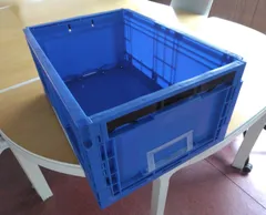 中古　折りたたみコンテナ　オリコン　1個