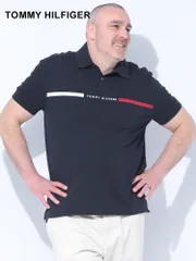 TOMMY HILFIGER (トミーヒルフィガー) フラッグライン レギュラーフィット 半袖 ポロシャツ