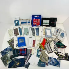 ★  最終大幅お値下げ　メンズ　ブランド/ノーブランド ハンカチ　  ハンドタオル　54枚 まとめ売り　 お出かけに　仕事に 現状品 1.7kg