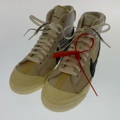 【姫路東店】 中古 NIKE | ナイキ ×OFF-WHITE スニーカー THE 10 BLAZER MID AA3832-100 サイズ:25.5cm アイボリー 【126】