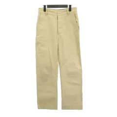 マルタンマルジェラ 10 Martin Margiela 10 メゾンマルジェラ Maison Margiela アナトミックパンツ スラックス ボタンフライ  アイボリー 白 ホワイト 44 S位のサムネイル