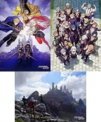 【中古】ポスター [単品] B2ポスター3種セット 八つ折りver. 集合 「ファイアーエムブレム 風花雪月」 マイニンテンドーストア限定