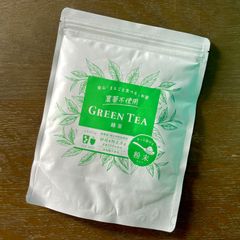 【産地直売・メール便】!!農薬不使用!!緑茶粉末225g 静岡 牧之原