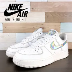 NIKE AIR FORCE 1 ESS ナイキ エア フォース 1 エッセンシャル  ホワイト ホワイト ホワイト 23cm U10286 CJ1646-100