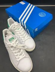 1478 美品 adidas アディダス STAN SMITHMIG スタンスミス GW1390 金ロゴ 24.5cm スニーカー シューズ 白