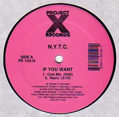 米12” N.Y.T.C. If You Want PX10010 Project X Records /00250