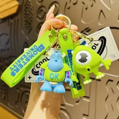 モンスターズインク サリー マイク キャラクター マスコット キーホルダー ストラップ