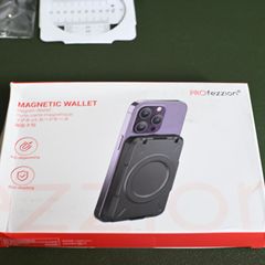 磁気ウォレット & カードホルダー RFID ブロック機能付き MagSafe用