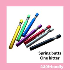 420friendly 使い方簡単！メタルワンヒッター / スプリング バッツ パイプ