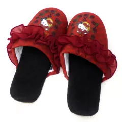 【中古】ルームシューズ・室内履き 3.yoshikitty(YOSHIKI) スリッパ 「サンリオ当りくじ yoshikitty当りくじ」