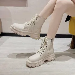 Dr.Martinのプッチ柄風/踵つき厚底サンダル/ライトベージュ×柄 Dr.Martinのプッチ柄風/踵つき厚底サンダル/ライトベージュ×柄