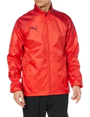 [プーマ] サッカー ブルゾン 防風 撥水 裏起毛 TEAMCUP ウラトリコット ウーブンジャケット 658812 メンズ 23年秋冬カラー レッド(01) M [23年秋冬カラー プーマ レッド(01)] [M]