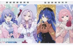 【中古】カレンダー にじさんじ 2023年度 卓上カレンダー A仕様 にじさんじオフィシャルストア限定