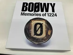 BOOWY 1224 cd 新品未開封 BOOWY 1224 [LIVE CD + 64P写真集] スペシャル・ボックスで発売