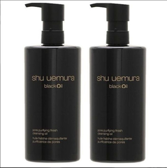 【新品未開封】2本セットシュウウエムラ shu uemura ブラック クレンジング オイル 450mL