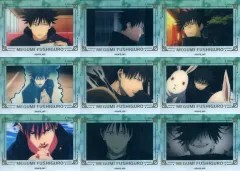 【中古】キャラカード 全9種セット 「呪術廻戦 PLAZA 箔押し場面写 クリアカードコレクションVOL.2 ～伏黒恵ver.～」