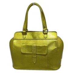 ジャックルコーリスボン メタリックゴールドハンドバッグ Mサイズ ジャックルコーリスボン メタリックゴールドハンドバッグ M