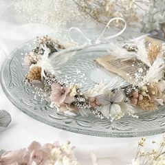 ドライフラワー ミニスワッグ29 / Sサイズ花束 / ホワイト