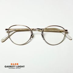 Garrett Leight 小ぶりメガネ ｜正規新品｜ギャレットライト 米国ブランド｜WALGROVE｜純正ケース・クロス付｜ Algha アルガ風