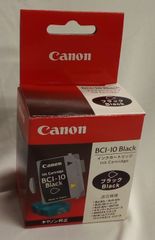 純正未使用　インクカートリッジ　Canon BCI-10　ブラック３個パック【大阪より発送】