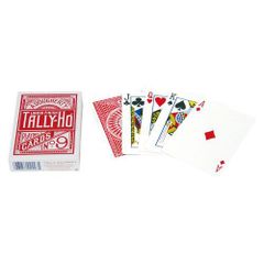 Tally-Ho No.9 Playing Cards Red - メルカリ