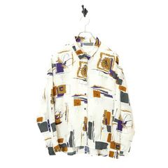 VINTAGE PRINTED SHIRT/M